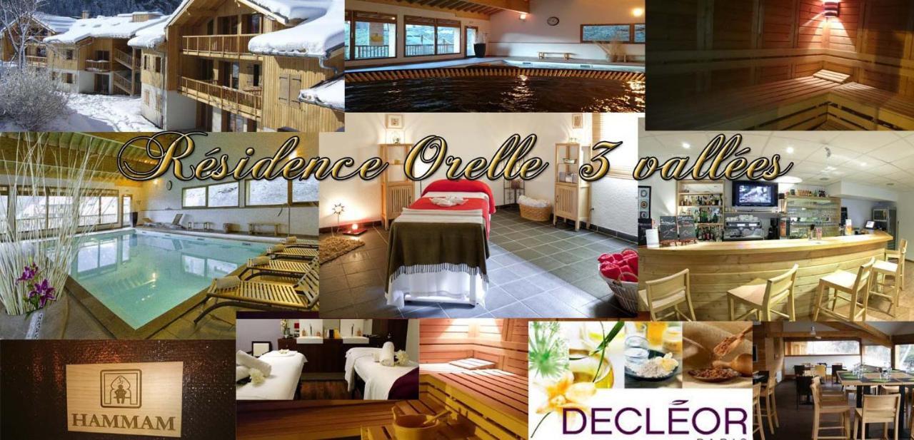 Appartement 2-4 Pers Orelle Spa Inclus ภายนอก รูปภาพ